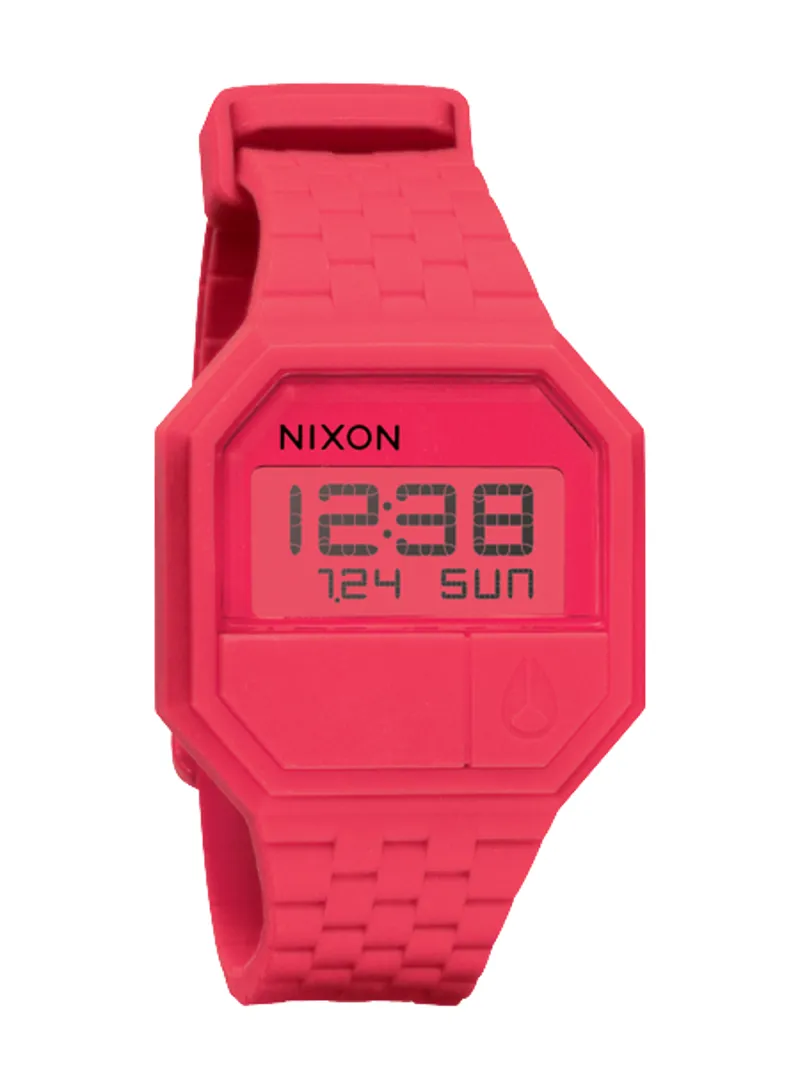 Nixon - The Rubber Re-Run Watch - Coral